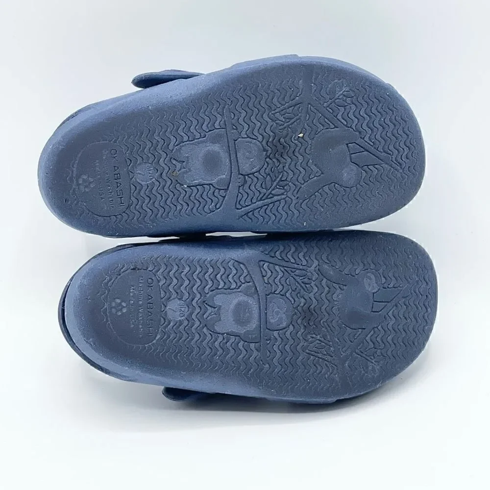 Okabashi toddler waterproof sandals in blue - Little Kid 7
